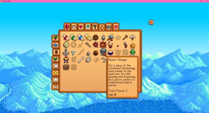 Stardew valley dwarf gadget